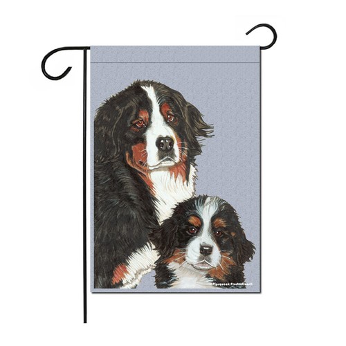 Bernese mountain dog garden - bernese,