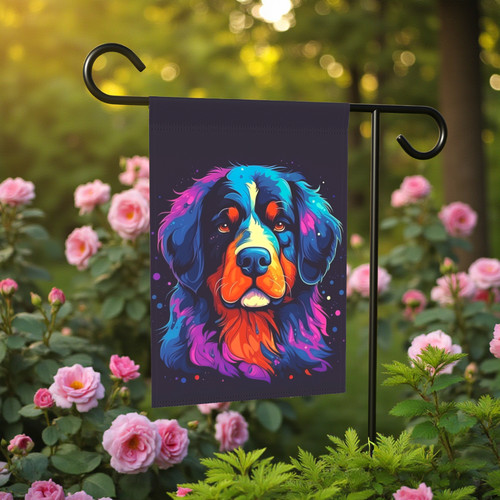 Abstract bernese mountain dog - abstract,