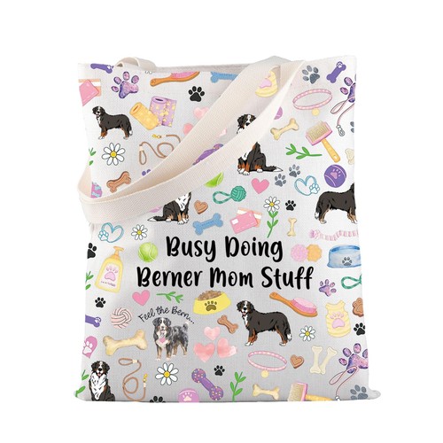 Berner mom tote bag - tote, bernese