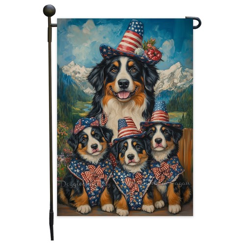 4th july bernese mountain - july,