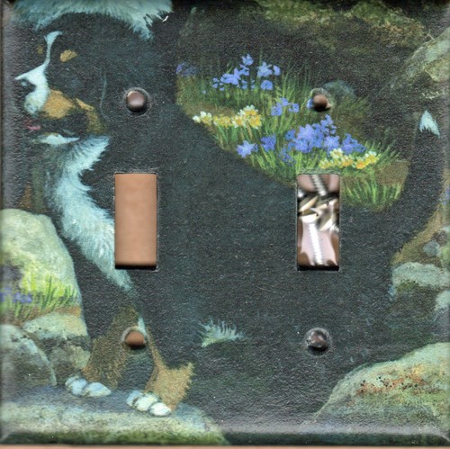 Bernese dog double toggle - bernese, mt
