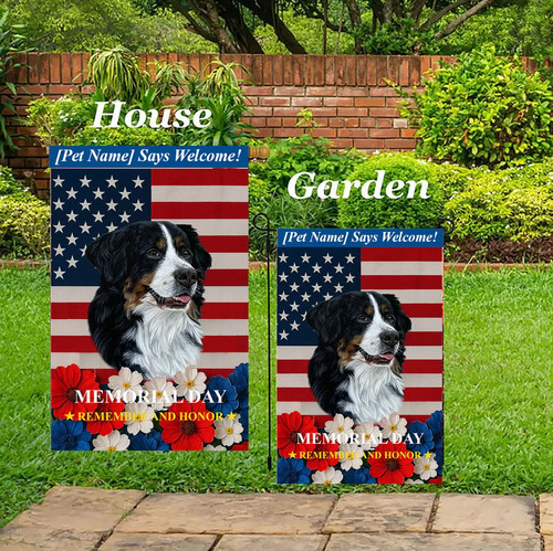 Bernese mountain dog - dog, memorial