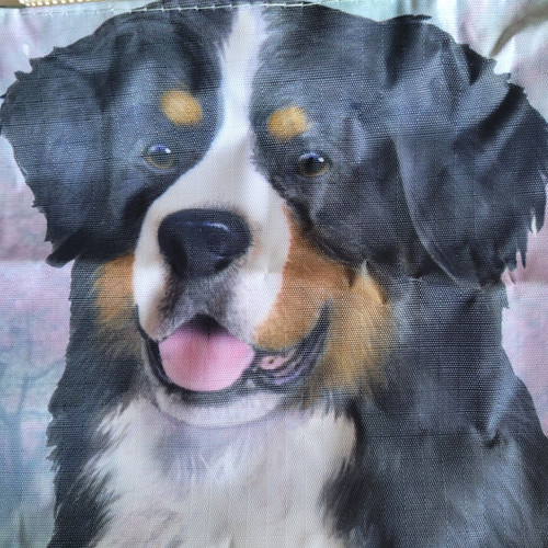 Bernese mountain dog tote - mountain,