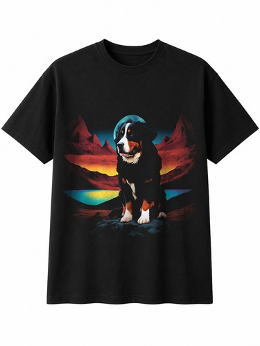 Double exposure bernese - double,